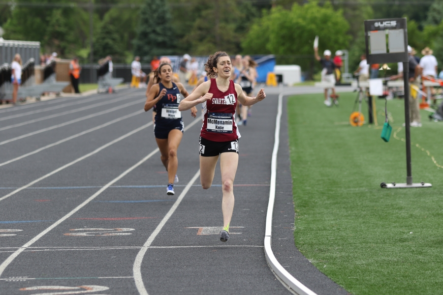 Katie Jo McMenamin ’16 wins the 1,500-meter national championship—and makes history.